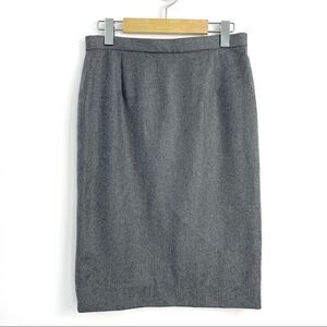 Moschino Cheap And Chic Classic Wool  Pencil Skirt